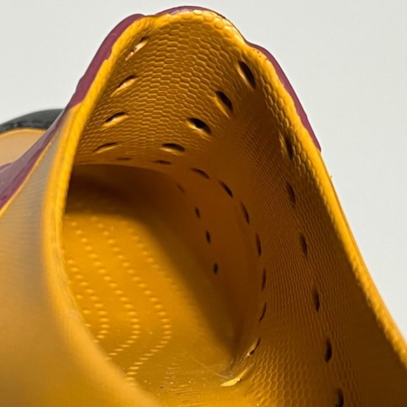 BIION Crimson Red, Black & Leather Oxford Golf Shoes Men SZ 8 - Picture 9 of 13